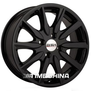 Литые диски Disla 702 W7.5 R17 PCD4x100 ET40 DIA72.6 black