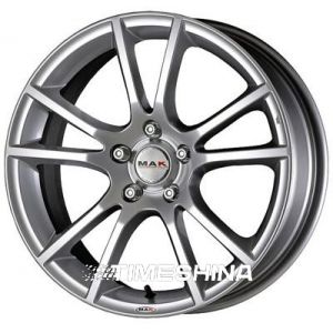 Литые диски Mak Veleno W8 R17 PCD5x112 ET50 DIA57.1 silver