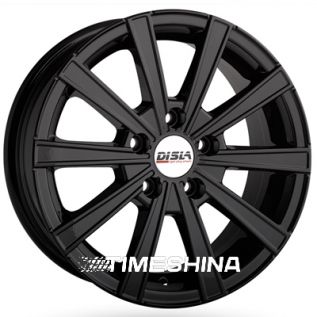 Литые диски Disla 510 W6.5 R15 PCD5x108 ET38 DIA67.1 black