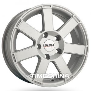 Литые диски Disla 601 W7 R16 PCD5x100 ET38 DIA72.6 silver