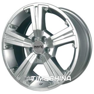Литые диски Maxx Wheels M393 silver W5.5 R13 PCD4x100 ET20 DIA67.1