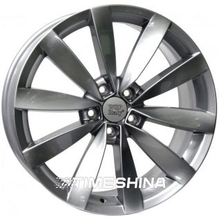 Литые диски WSP Italy Volkswagen (W457) Rostock silver W8 R18 PCD5x112 ET41 DIA57.1