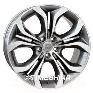 Литые диски WSP Italy BMW (W674) Aura W10 R19 PCD5x120 ET21 DIA74.1 anthracite polished