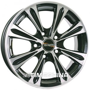 Литые диски Tech Line TL526 W5.5 R15 PCD4x100 ET45 DIA60.1 BD