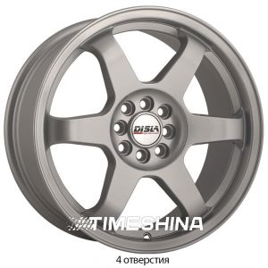 Литые диски Disla 719 W7.5 R17 PCD4x100 ET40 DIA72.6 silver