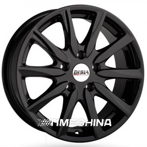 Литые диски Disla 602 W7 R16 PCD5x110 ET38 DIA65.1 black