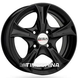 Литые диски Disla 506 W6.5 R15 PCD4x100 ET35 DIA67.1 black