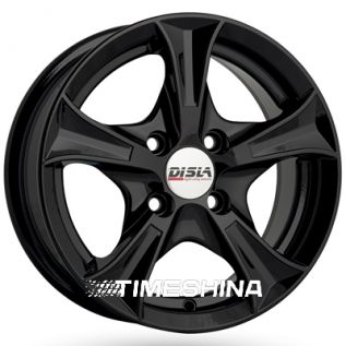 Литые диски Disla 506 W6.5 R15 PCD4x108 ET35 DIA67.1 black