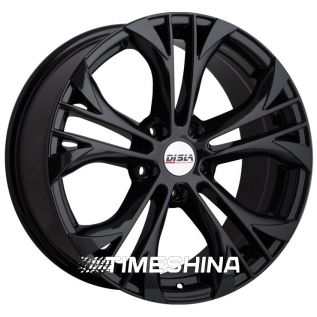 Литые диски Disla 821 W8 R18 PCD5x112 ET40 DIA66.6 black