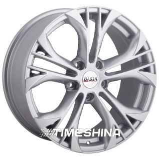 Литые диски Disla 821 W8 R18 PCD5x112 ET45 DIA66.6 silver