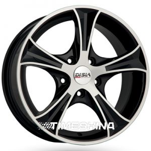 Литые диски Disla Luxury 406 W6 R14 PCD5x100 ET37 DIA57.1 BD