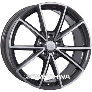 Литые диски WSP Italy Audi (W569) AIACE W9 R20 PCD5x112 ET33 DIA66.6 anthracite polished