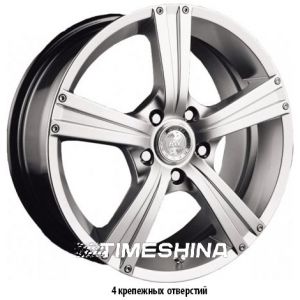 Литые диски Racing Wheels H-326 W5.5 R13 PCD4x98 ET38 DIA58.6 HS