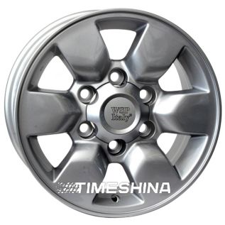 Литые диски WSP Italy Toyota (W1761) Aomori W7 R15 PCD6x139.7 ET30 DIA106.1 silver