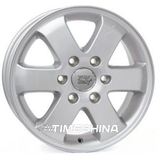 Литые диски WSP Italy Mercedes (W769) Sprint Five silver W6 R15 PCD5x130 ET60 DIA84.1