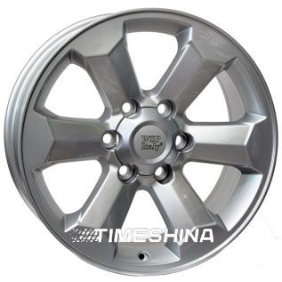 Литые диски WSP Italy Toyota (W1764) Scario silver W7.5 R18 PCD6x139.7 ET25 DIA106.1