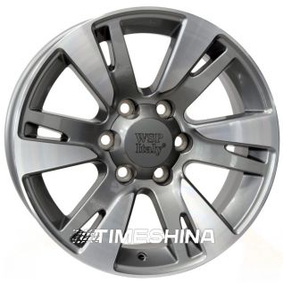 Литые диски WSP Italy Toyota (W1765) Venere W7.5 R18 PCD6x139.7 ET25 DIA106.1 антрацит полированный