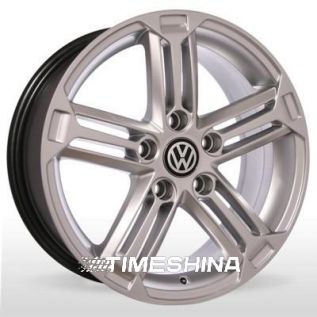 Литые диски Storm BKR-440 (VW. Skoda) silver W6.5 R15 PCD5x112 ET45 DIA57.1