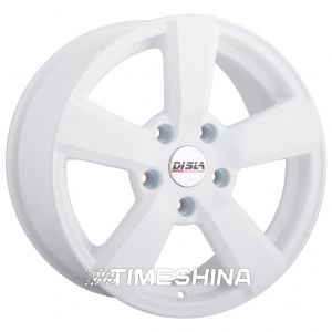 Литые диски Disla 603 W7 R16 PCD5x118 ET38 DIA71.1 white