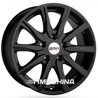 Литые диски Disla 602 W7 R16 PCD5x118 ET38 DIA71.1 black