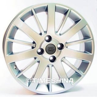 Литые диски WSP Italy Fiat (W153) Calabria silver W6 R15 PCD4x100 ET45 DIA56.6