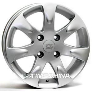 Литые диски WSP Italy Kia (W3702) Aida W6 R15 PCD4x100 ET43 DIA54.1 silver