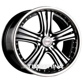 Литые диски Racing Wheels H-434 BK-F/P W8.5 R20 PCD5x112 ET45 DIA66.6