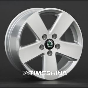 Литые диски Replay Skoda (SK12) W7 R16 PCD5x112 ET45 DIA57.1 silver