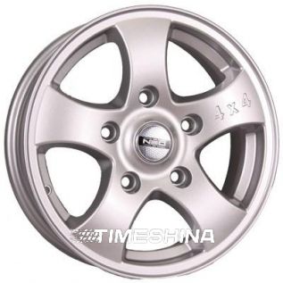 Литые диски Tech Line TL541 silver W6.5 R15 PCD5x139.7 ET40 DIA98