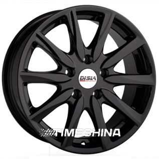 Литые диски Disla 702 W7.5 R17 PCD5x112 ET40 DIA72.6 black