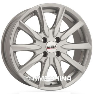 Литые диски Disla 702 W7.5 R17 PCD4x108 ET40 DIA72.6 silver