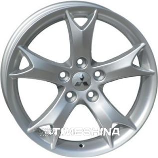 Литые диски Replica Mitsubishi (MI13) W6.5 R17 PCD5x114.3 ET38 DIA67.1 silver