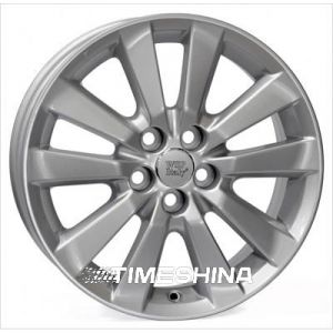 Литые диски WSP Italy Toyota (W1768) Parma W6.5 R16 PCD5x100 ET39 DIA54.1 silver