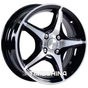 Литые диски Скад Фортуна W5.5 R14 PCD4x100 ET43 DIA67.1 алмаз