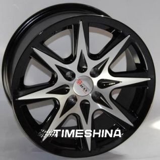 Литые диски Sportmax Racing SR135 BP W7 R15 PCD4x100 ET35 DIA67.1