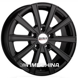 Литые диски Disla 610 W7 R16 PCD5x100 ET38 DIA67.1 black