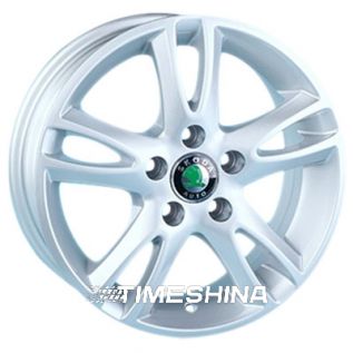 Литые диски Replica Skoda (A-F5988) W6.5 R16 PCD5x112 ET43 DIA57.1 silver