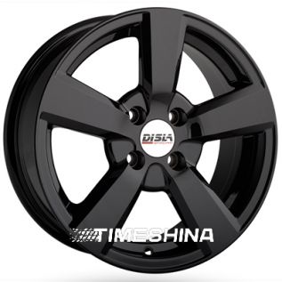 Литые диски Disla 503 W6.5 R15 PCD4x100 ET35 DIA67.1 black