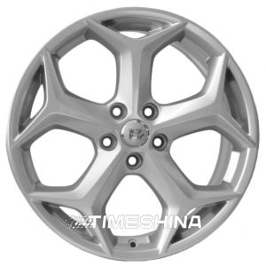 Литые диски WSP Italy Ford (W957) New Delhi W7 R17 PCD5x108 ET50 DIA63.4 silver shine