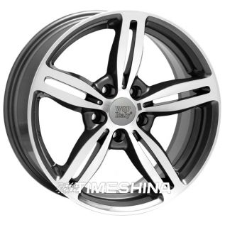 Литые диски WSP Italy BMW (W652) Agropoli W8 R17 PCD5x120 ET34 DIA72.6 anthracite polished