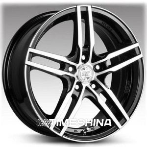 Литые диски Racing Wheels H-534 BK-F/P W6.5 R15 PCD4x114.3 ET40 DIA67.1