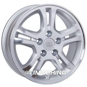 Литые диски WSP Italy Honda (W2403) Salerno W6.5 R16 PCD5x114.3 ET45 DIA64.1 silver polished