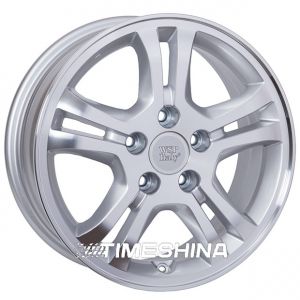 Литые диски WSP Italy Honda (W2403) Salerno W6.5 R16 PCD5x114.3 ET55 DIA64.1 silver polished