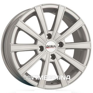 Литые диски Disla 610 W7 R16 PCD4x100 ET38 DIA67.1 silver