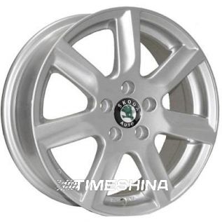 Литые диски ZW 7314 silver W6 R15 PCD5x100 ET40 DIA57.1