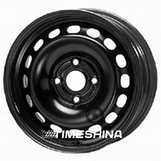 Стальные диски KFZ 9110 W6 R15 PCD4x108 ET37 DIA57.1 black