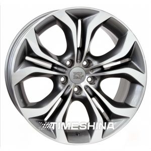 Литые диски WSP Italy BMW (W674) Aura W10 R19 PCD5x120 ET45 DIA74.1 anthracite polished