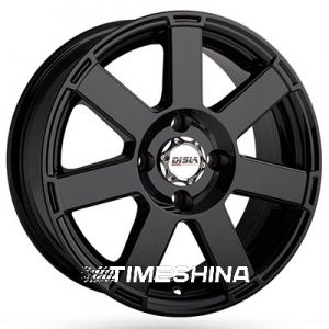 Литые диски Disla 601 W7 R16 PCD5x112 ET38 DIA66.6 black