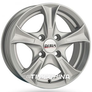 Литые диски Disla Luxury 506 W6.5 R15 PCD4x100 ET35 DIA67.1 silver