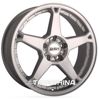 Литые диски Disla 609 W7 R16 PCD5x108 ET38 DIA67.1 silver